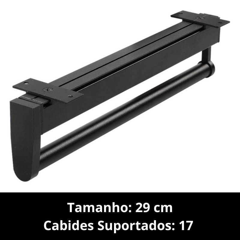 Trilho Retrátil para Roupas Homedec