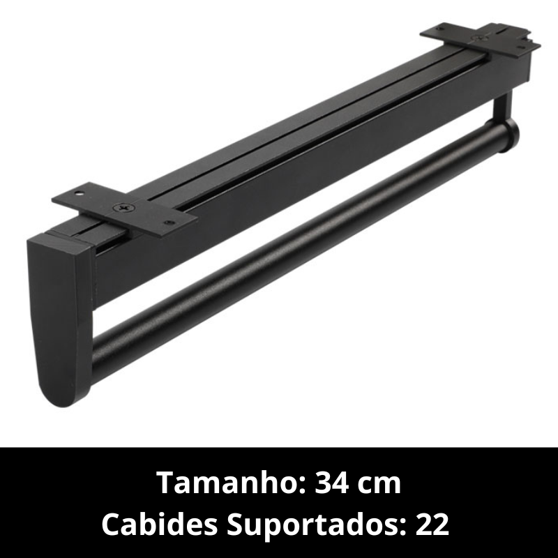 Trilho Retrátil para Roupas Homedec