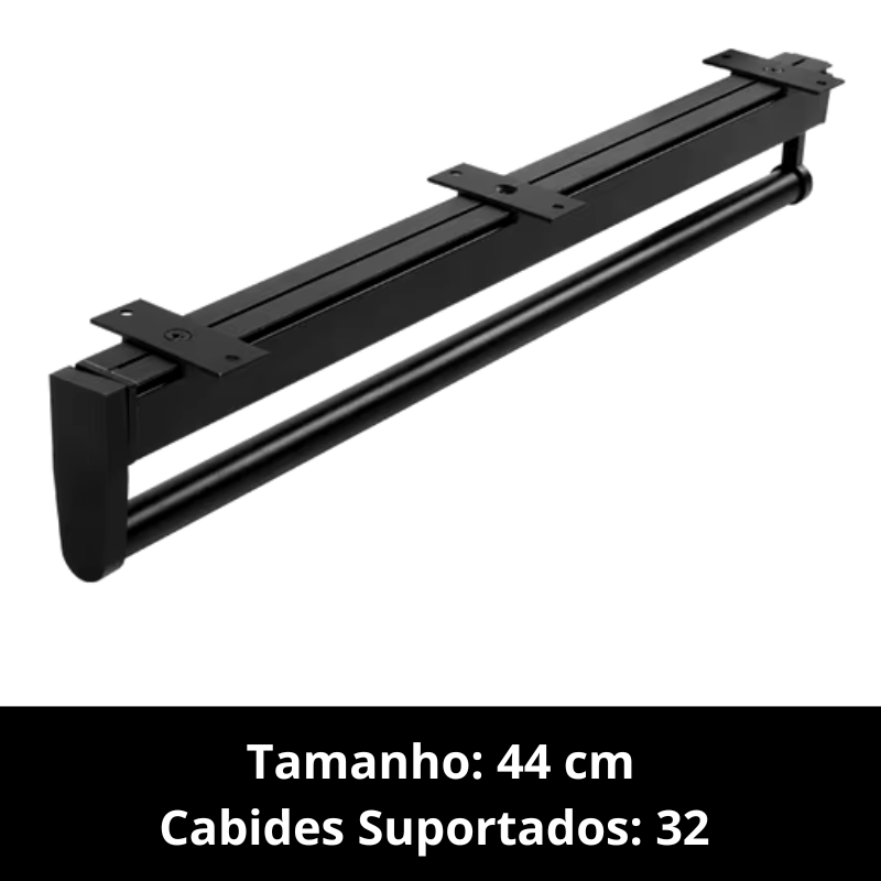 Trilho Retrátil para Roupas Homedec
