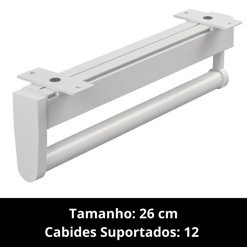 Trilho Retrátil para Roupas Homedec