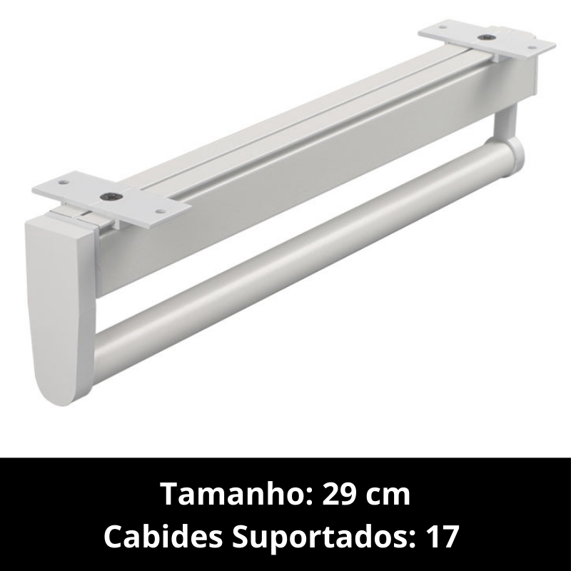 Trilho Retrátil para Roupas Homedec