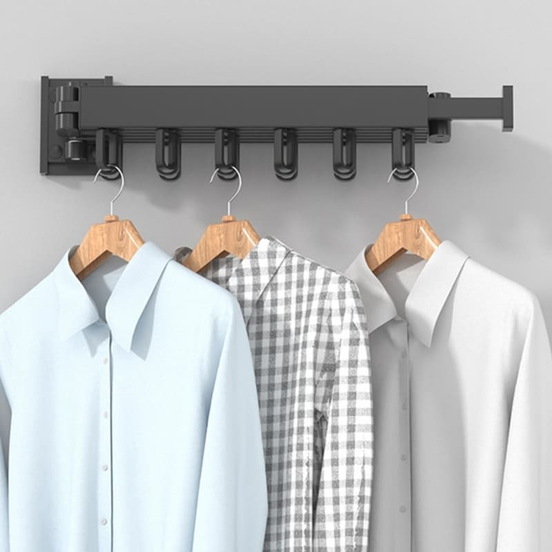 Varal Retrátil de Roupas de Parede Alumínio Homedec