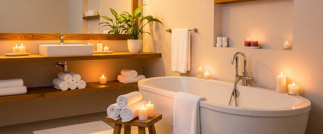 Transforme seu Banheiro em um Spa Particular