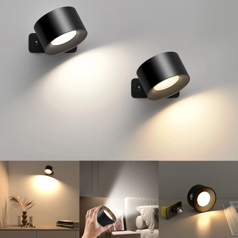 Arandela de Parede Interna LED Bifocal Sem Fio Homedec