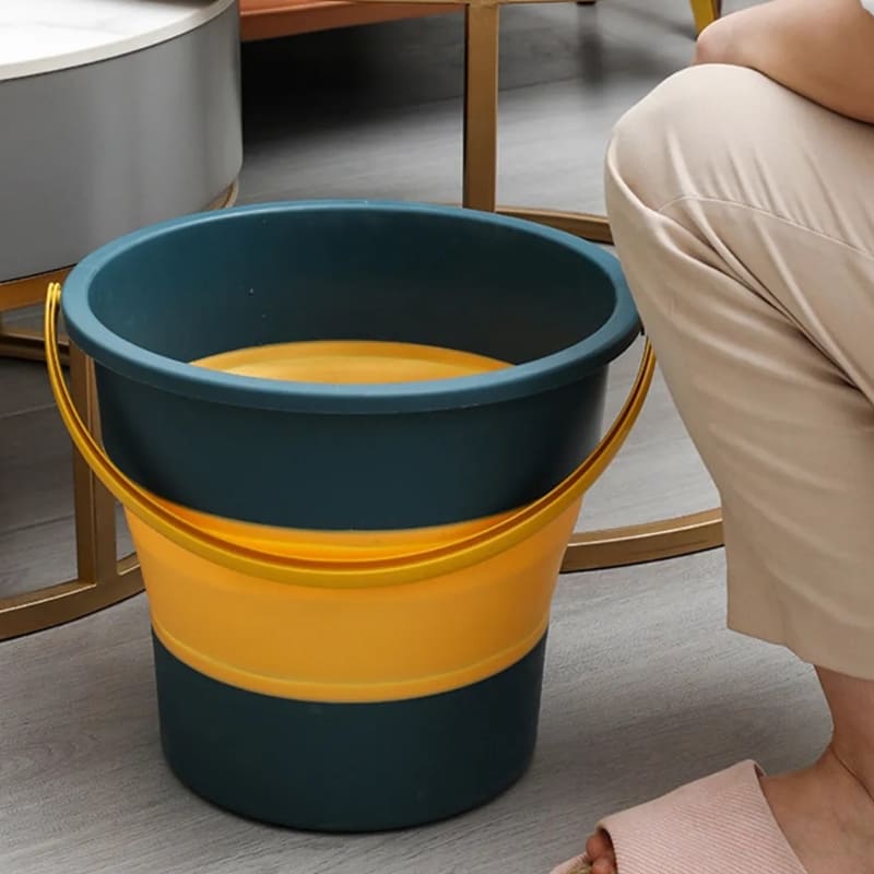 Balde Retrátil com Alça Balde Dobrável 10L/17L Homedec
