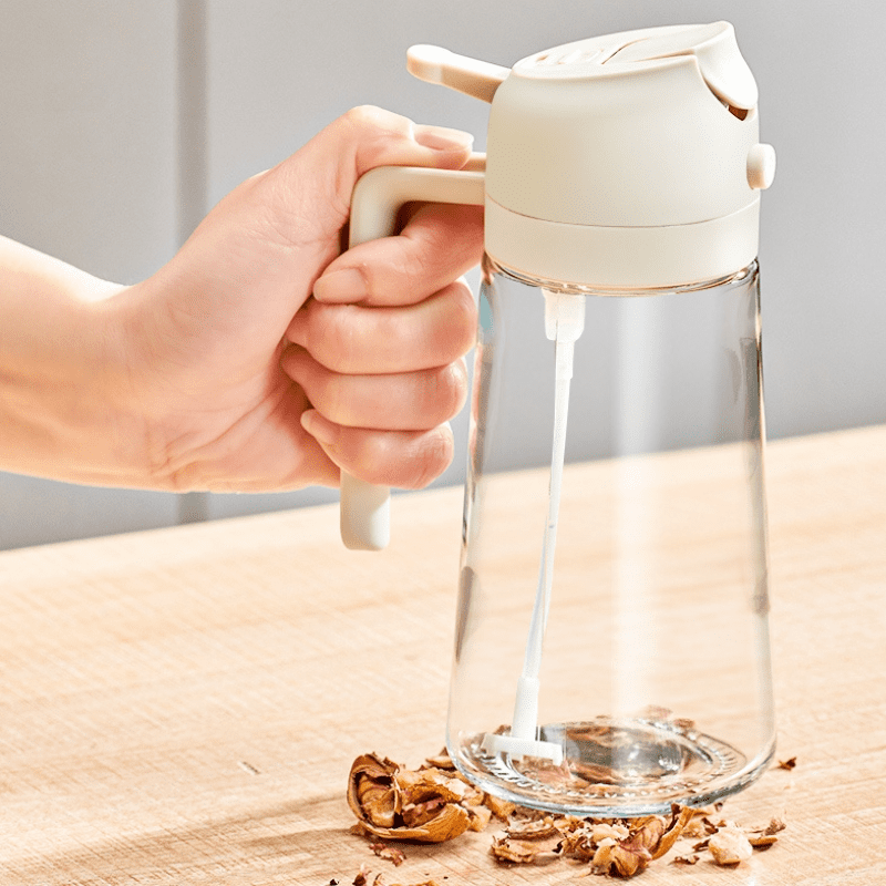 Borrifador de Azeite Dispenser Porta Azeite e Vinagre 2 em 1 Homedec