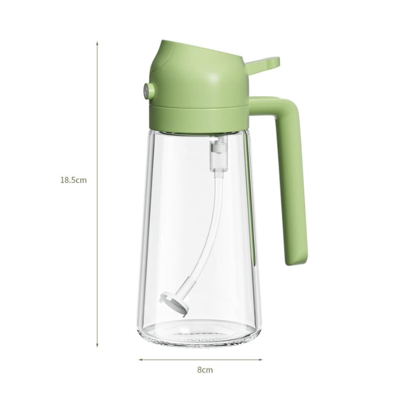 Borrifador de Azeite Dispenser Porta Azeite e Vinagre 2 em 1 Homedec