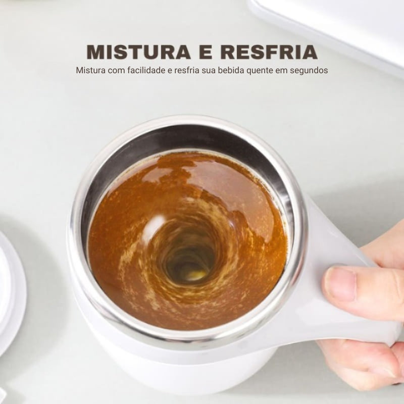 Caneca Térmica Mixer de Inox Portátil Homedec