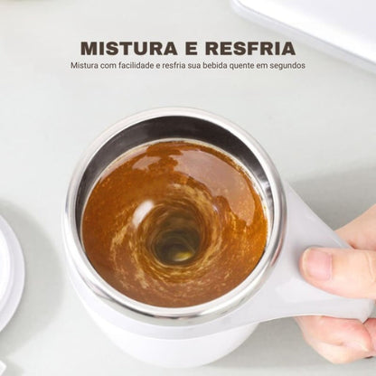 Caneca Térmica Mixer de Inox Portátil Homedec