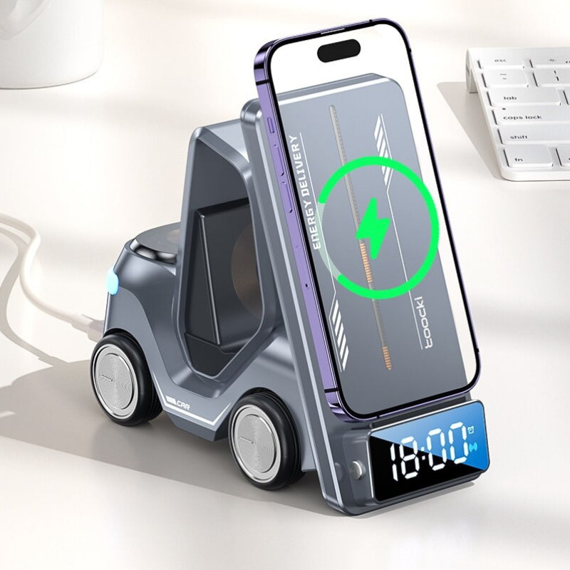Carregador por Indução Carro Sem Fio Iphone/Samsung/Huawei Homedec