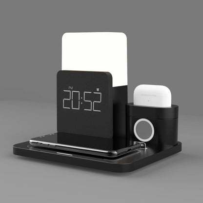Carregador por Indução Luminária de Mesa e Despertador Homedec