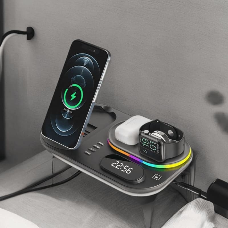 Carregador por Indução Sem Fio Iphone/Samsung/Huawei Homedec