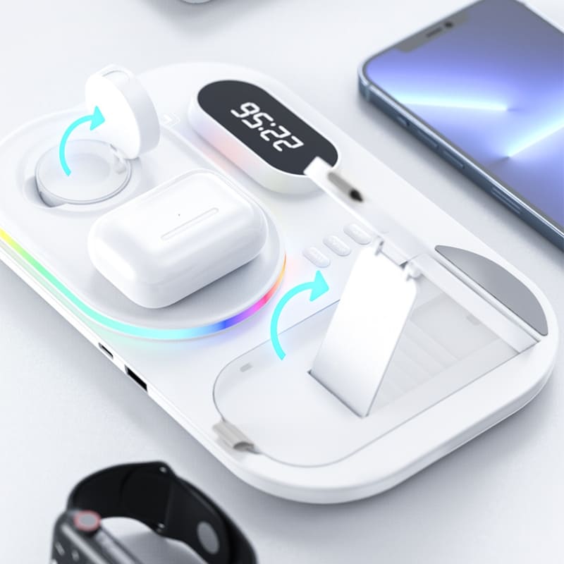 Carregador por Indução Sem Fio Iphone/Samsung/Huawei Homedec