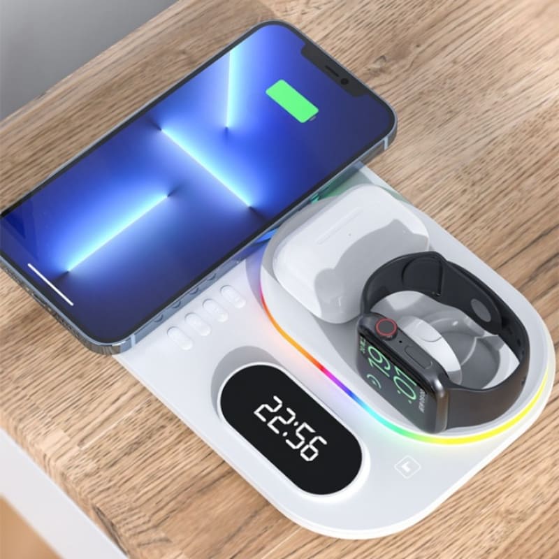 Carregador por Indução Sem Fio Iphone/Samsung/Huawei Homedec