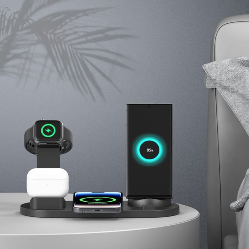 Carregador por Indução Sem Fio Iphone/Samsung Multifuncional Homedec