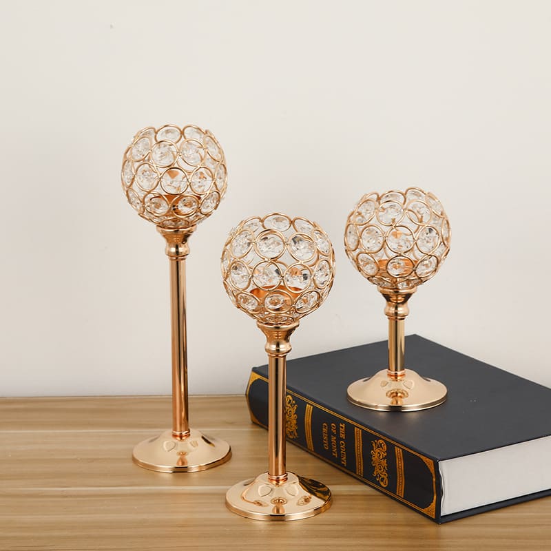 Castiçais Suporte de Velas de Luxo Decorativos Homedec