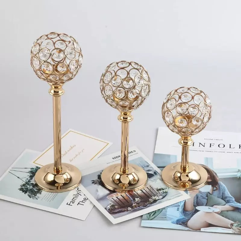 Castiçais Suporte de Velas de Luxo Decorativos Homedec