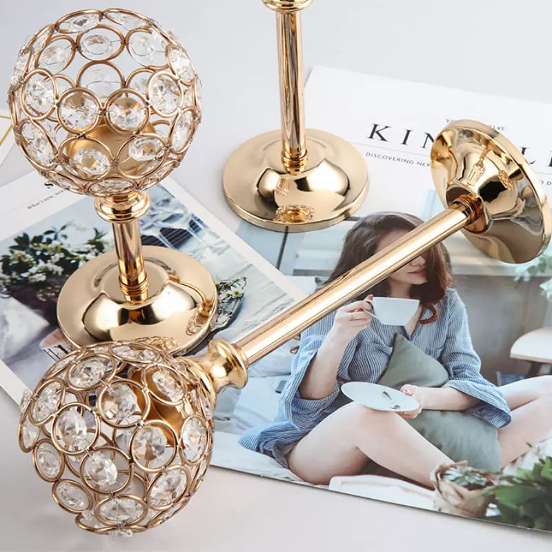Castiçais Suporte de Velas de Luxo Decorativos Homedec
