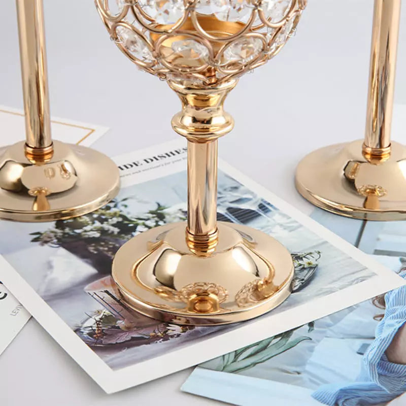 Castiçais Suporte de Velas de Luxo Decorativos Homedec