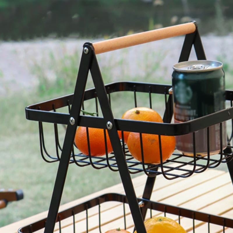 Cesta de Fruta 2 Andares Fruteira de Mesa Homedec