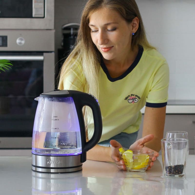 Chaleira Elétrica 2L Borossilicato 110v/220v Homedec