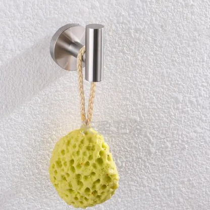 Conjunto de Acessórios para Banheiro 5 Peças Black Matte Aço Inox - Homedec