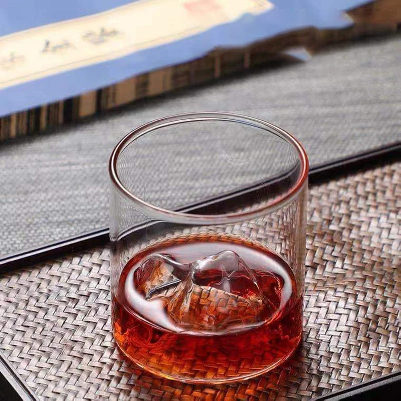 Copo de Whisky Cristal Drinks Iceberg Bar em Casa Homedec