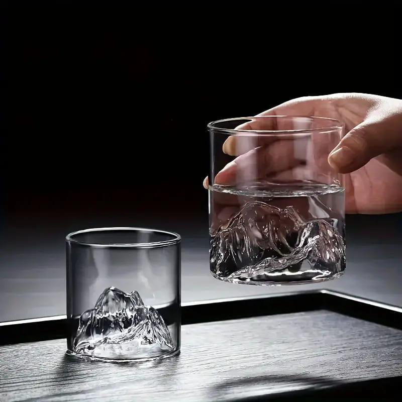 Copo de Whisky Cristal Drinks Iceberg Bar em Casa Homedec