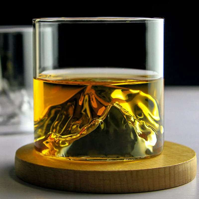 Copo de Whisky Cristal Drinks Iceberg Bar em Casa Homedec