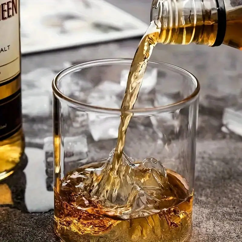 Copo de Whisky Cristal Drinks Iceberg Bar em Casa Homedec