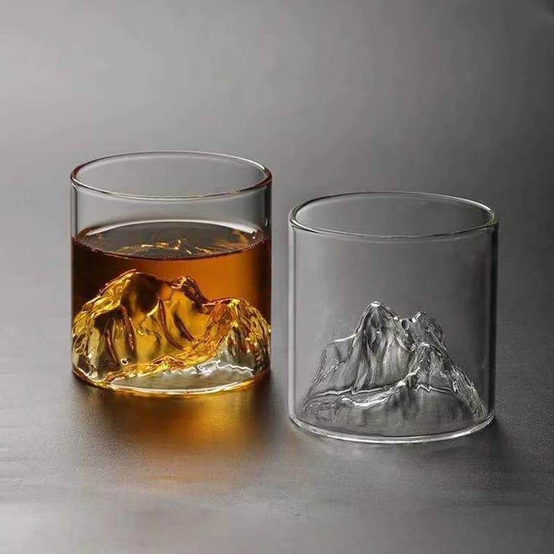 Copo de Whisky Cristal Drinks Iceberg Bar em Casa Homedec