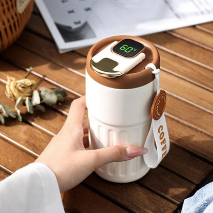 Copo Térmico 450ml Inteligente com Tampa Premium Homedec