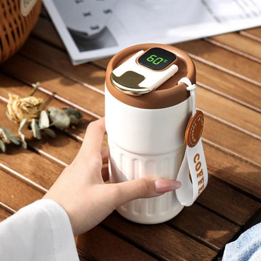 Copo Térmico 450ml Inteligente com Tampa Premium Homedec