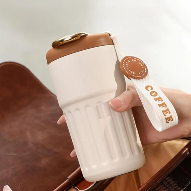 Copo Térmico 450ml Inteligente com Tampa Premium Homedec