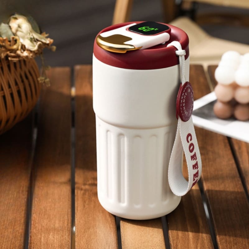 Copo Térmico 450ml Inteligente com Tampa Premium Homedec