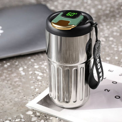 Copo Térmico 450ml Inteligente com Tampa Premium Homedec