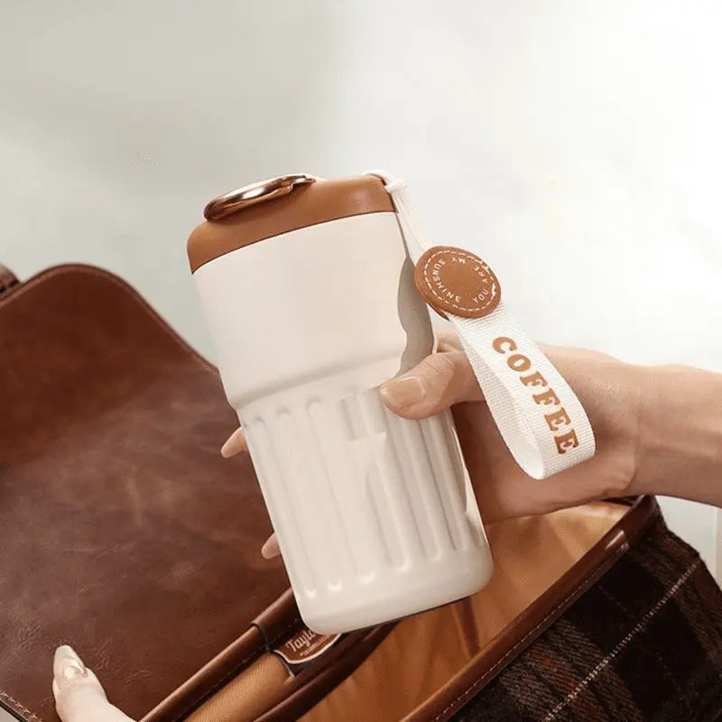 Copo Térmico 450ml Inteligente com Tampa Premium Homedec