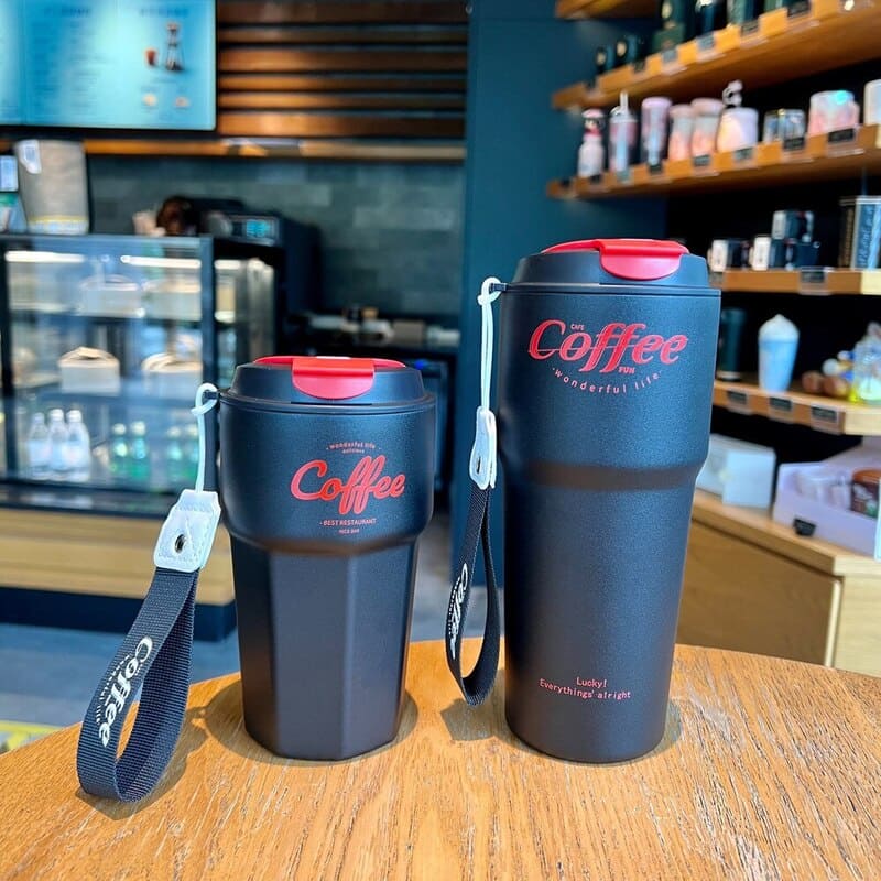 Copo Térmico com Tampa BPA Free Premium Homedec