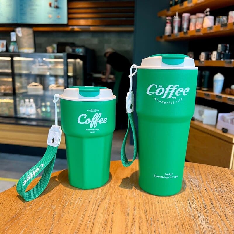 Copo Térmico com Tampa BPA Free Premium Homedec