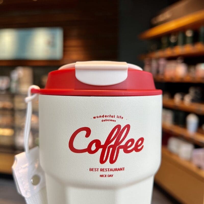 Copo Térmico com Tampa BPA Free Premium Homedec