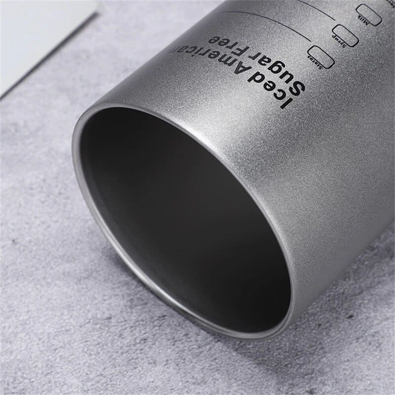 Copo Térmico para Café Inox com Tampa Hermética Homedec