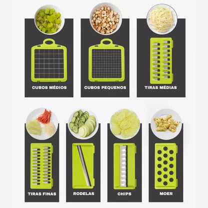 Cortador e Ralador de Legumes Multiuso Homedec