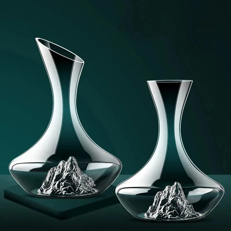 Decanter de Vinho e Whisky Vidro Iceberg Home Bar Homedec