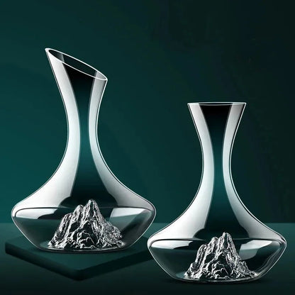 Decanter de Vinho e Whisky Vidro Iceberg Home Bar Homedec