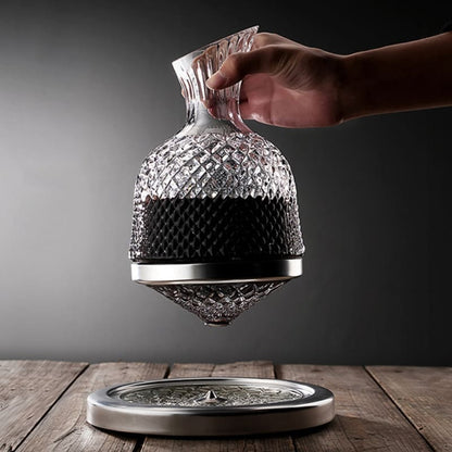 Decanter de Vinho Recipiente de Vidro Cristal Decantador Homedec