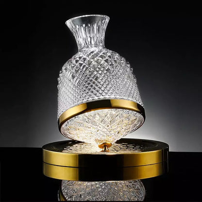 Decanter de Vinho Recipiente de Vidro Cristal Decantador Homedec
