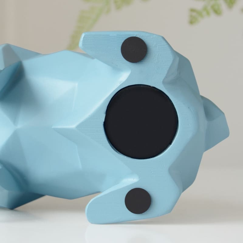 Decoração de Mesa Cofre de Resina Buldogue Francês Homedec