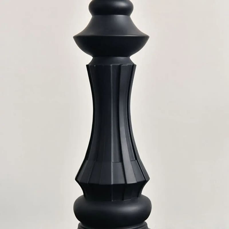 Decoração de Mesa Resina Estátua Peças de Xadrez Homedec
