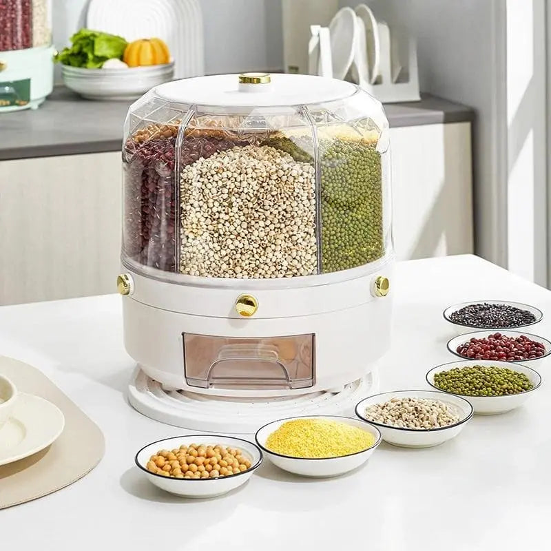 Dispensador Porta Alimentos e Cereais Giratório Homedec