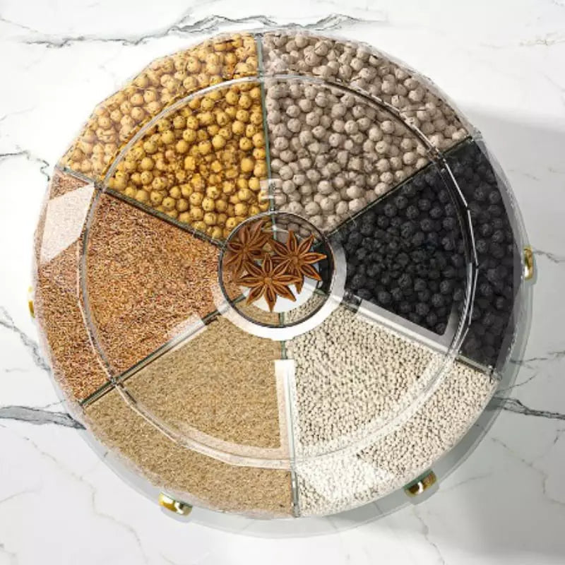Dispensador Porta Alimentos e Cereais Giratório Homedec